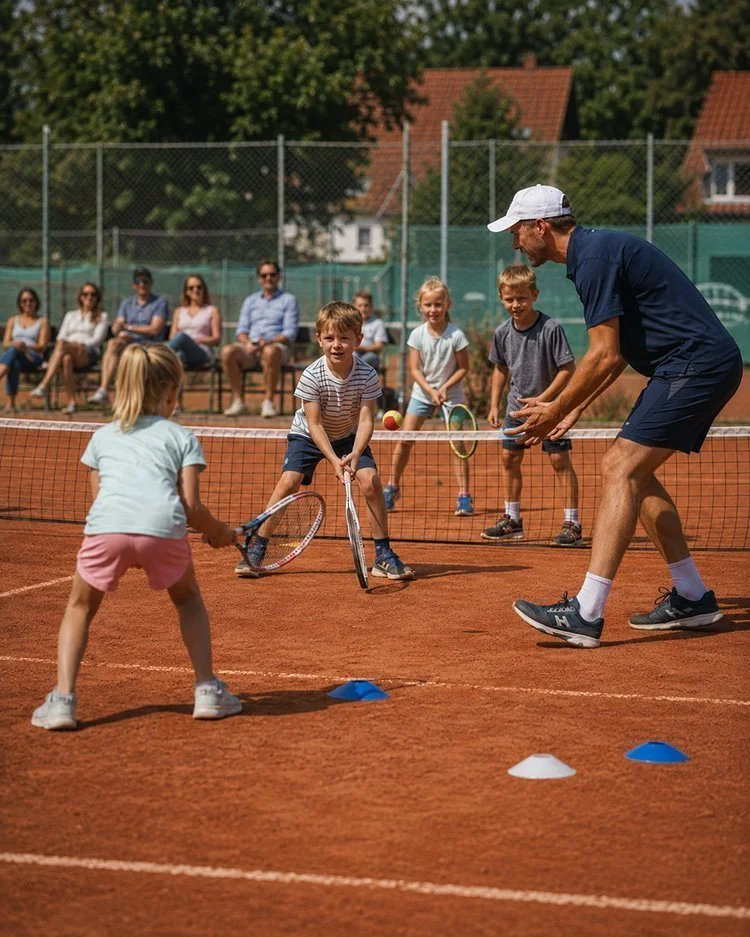 „Modernes Kindertennis: Frühförderung, Training & Elternrolle“