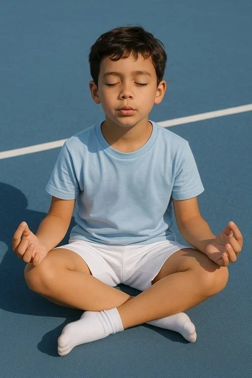 Konzentrationsübungen im Tennis