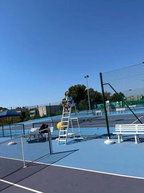 Roland Garros Tennisanlage für Profis und Trainer 